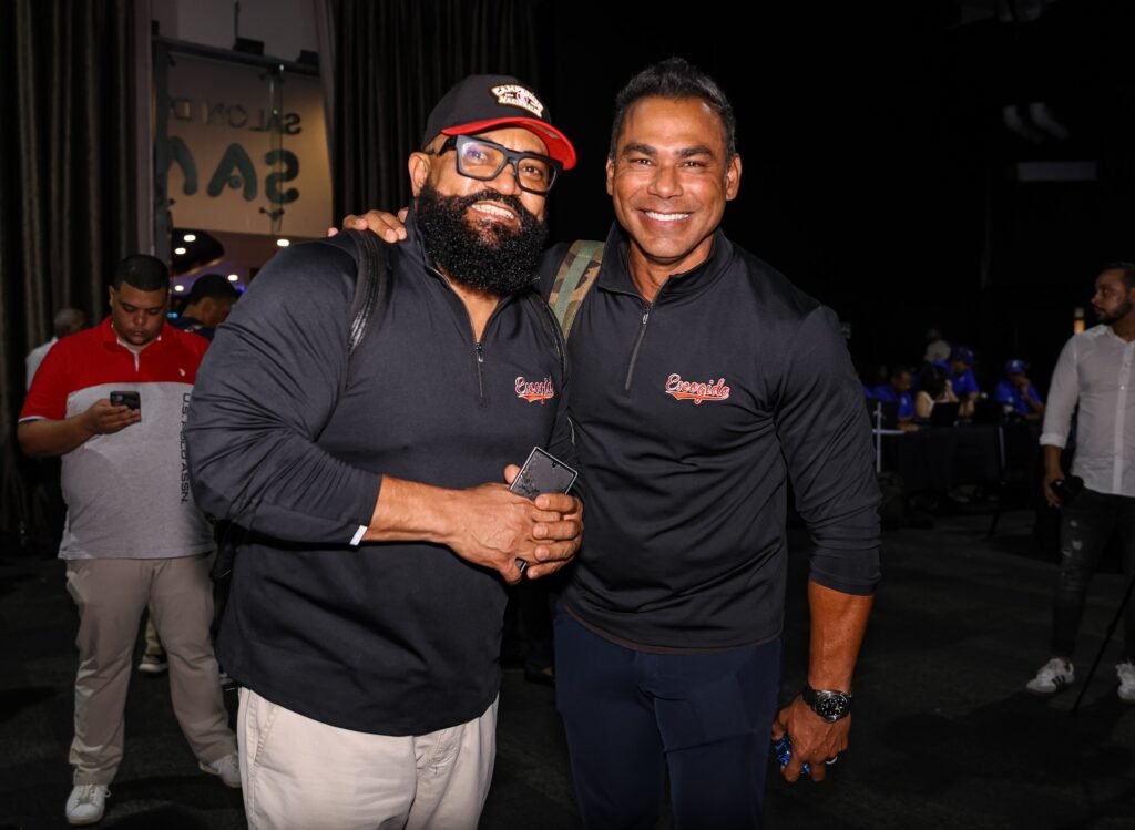Carlos Peña y Ángel Santana