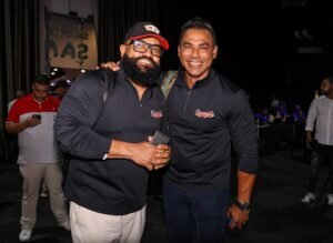 Carlos Peña y Ángel Santana